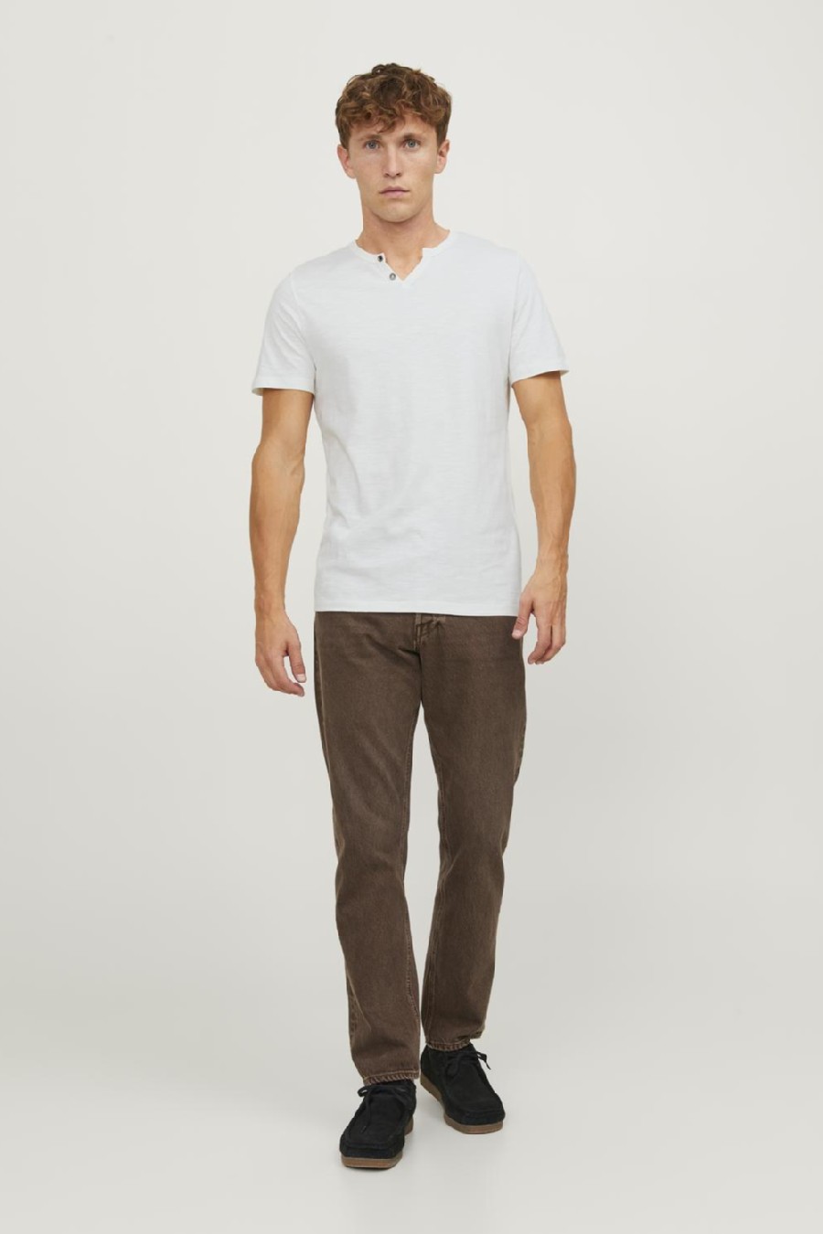 T-krekls JACK & JONES 12164972-Cloud-Dancer