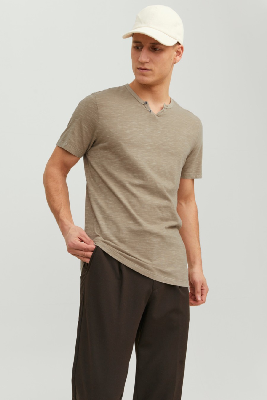 T-krekls JACK & JONES 12164972-Crockery