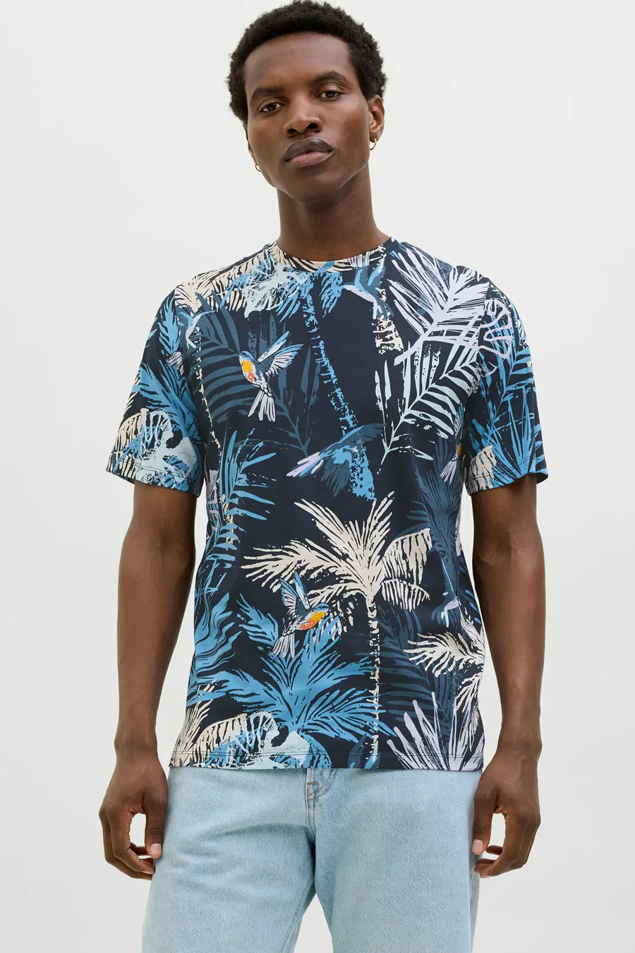 T-krekls JACK & JONES 12269312-Sky-Captain