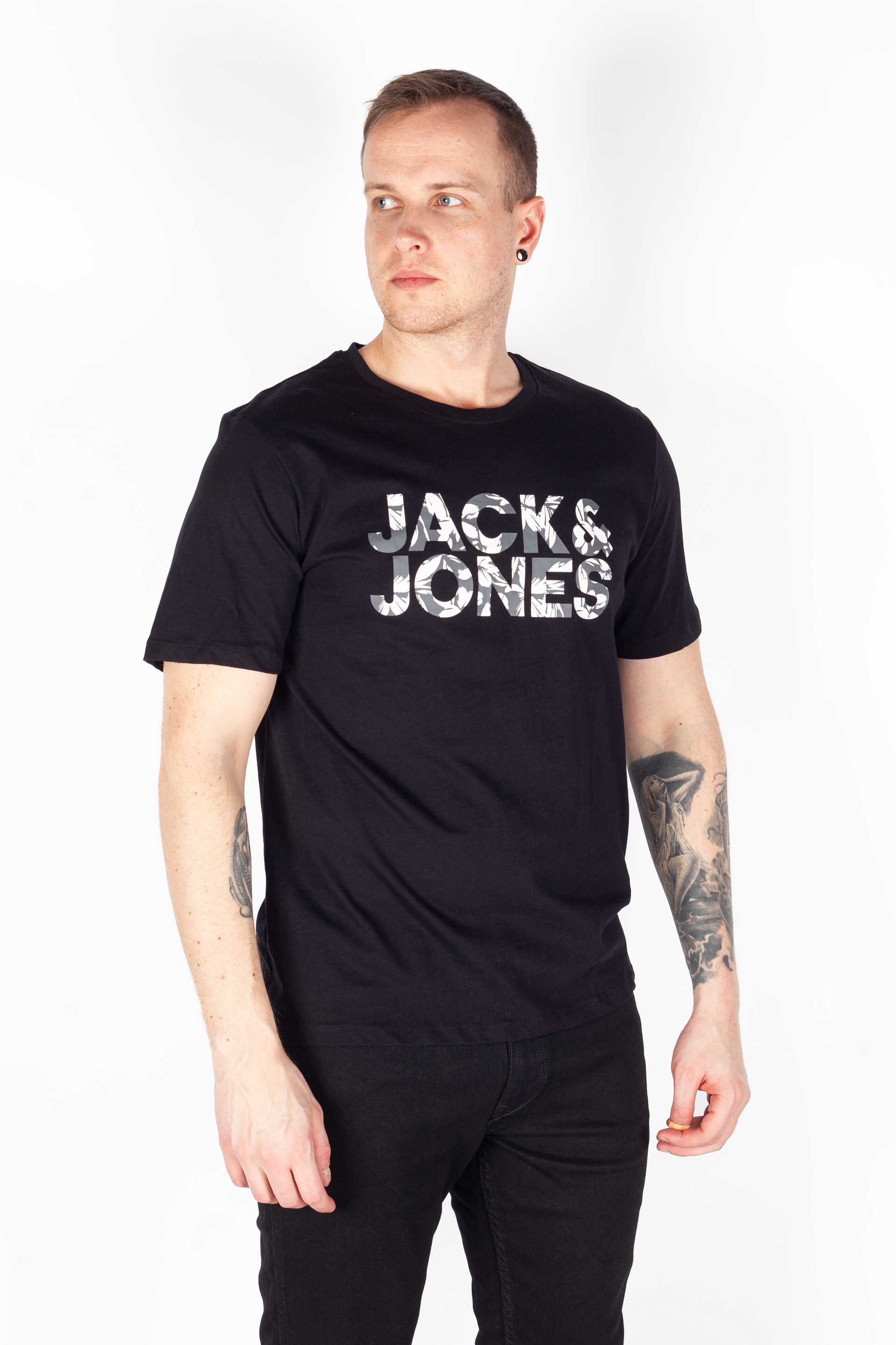 T-krekls JACK & JONES 12277928-Black