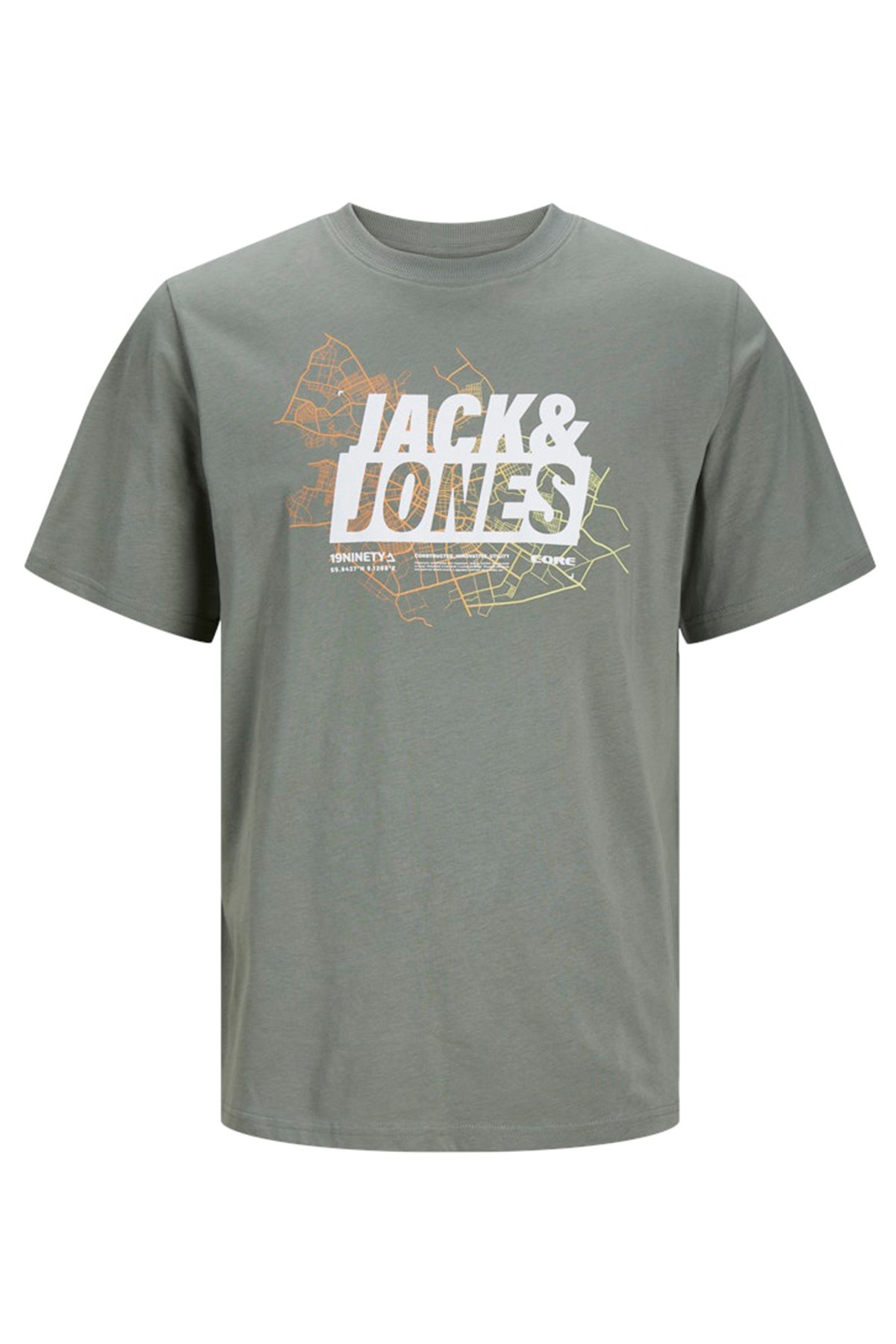 T-krekls JACK & JONES 12277931-Agave-Green