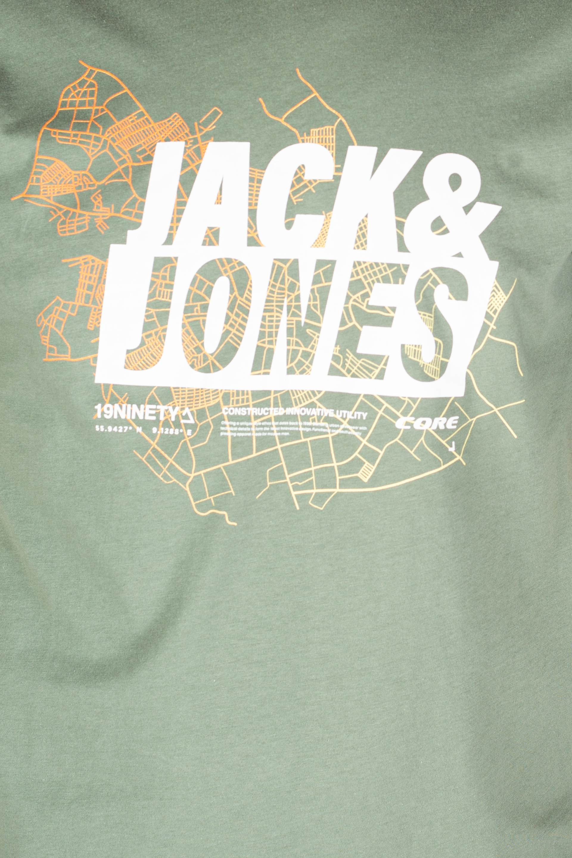 T-krekls JACK & JONES 12277931-Agave-Green