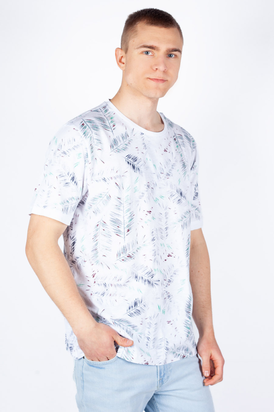 T-krekls MCL 35964-BEYAZ