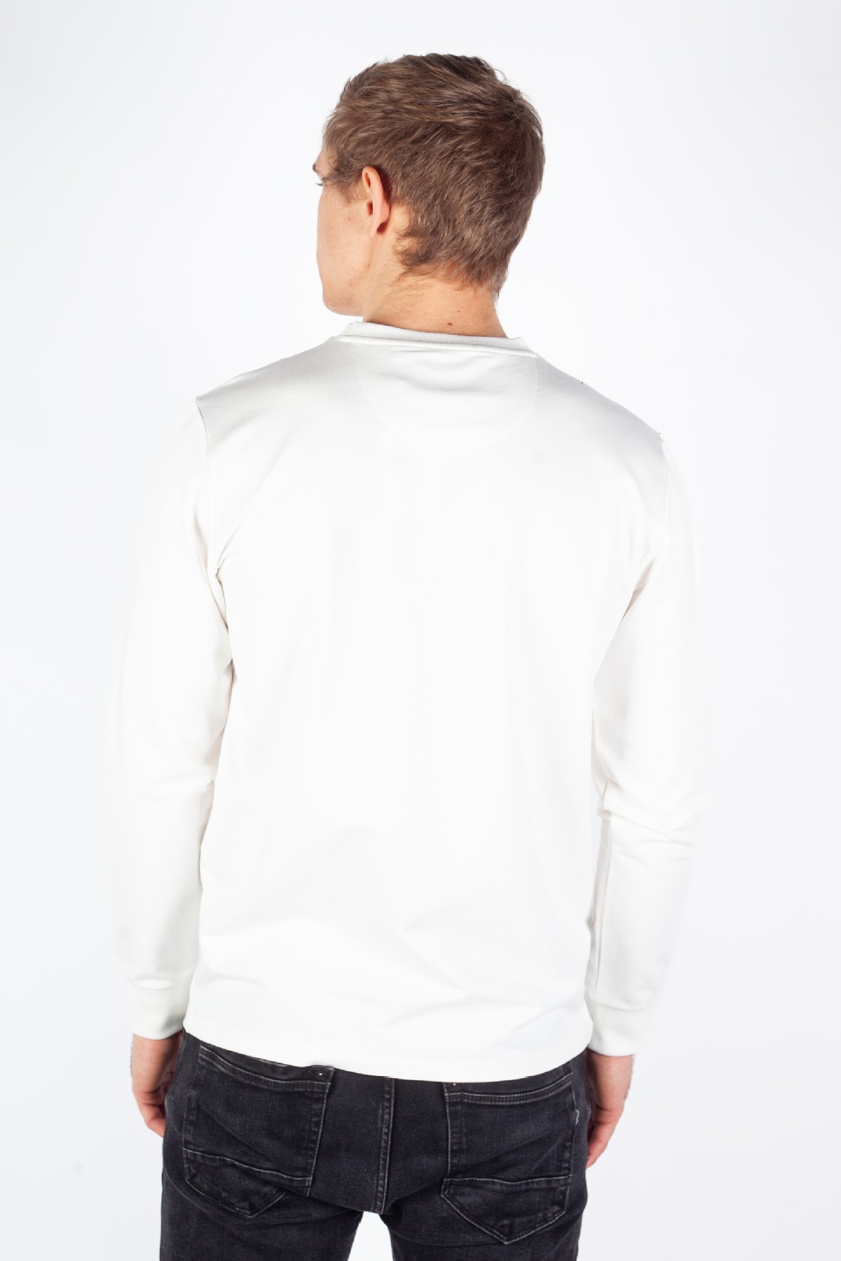 T-krekls MCL 36114-K-BEYAZ