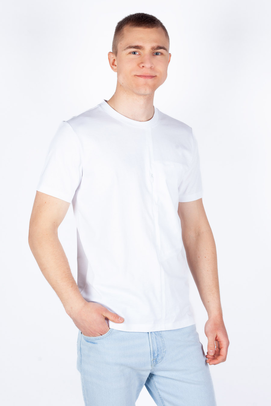 T-krekls MCL 36179-BEYAZ