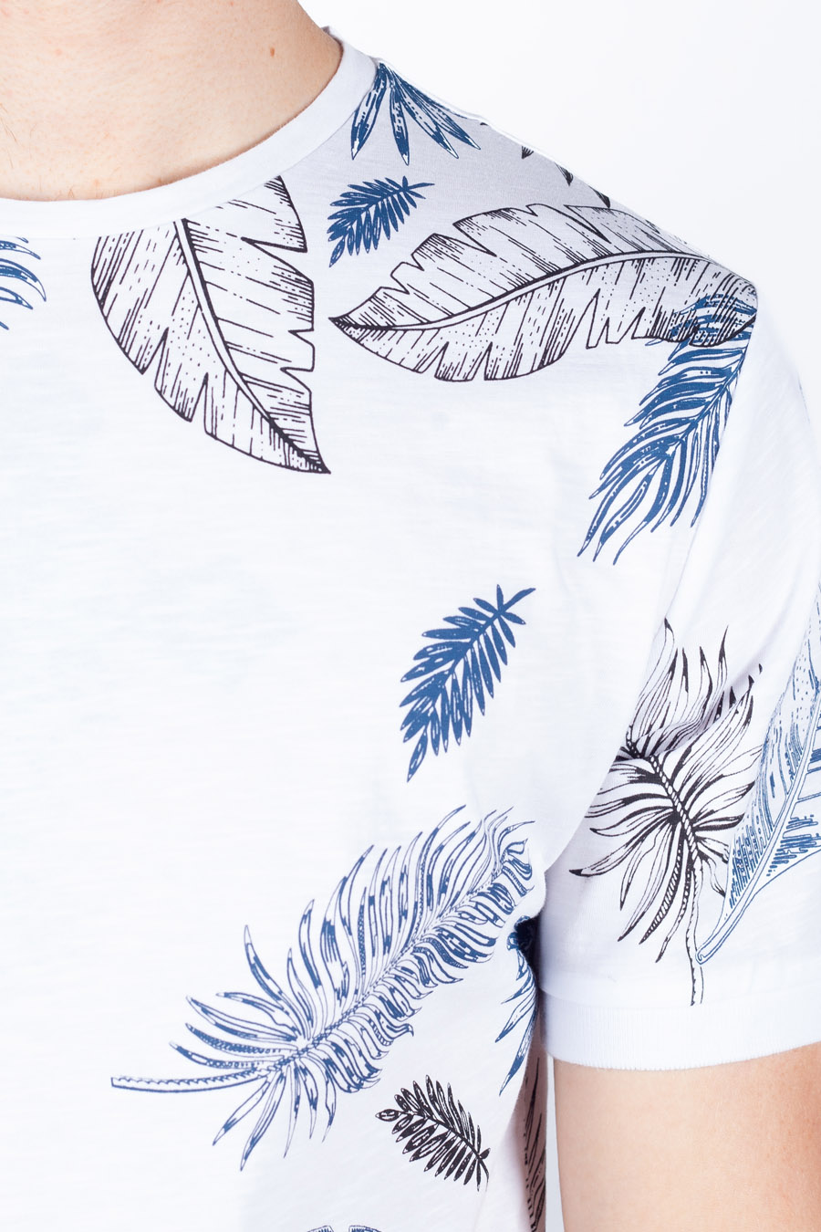 T-krekls MCL 36347-BEYAZ