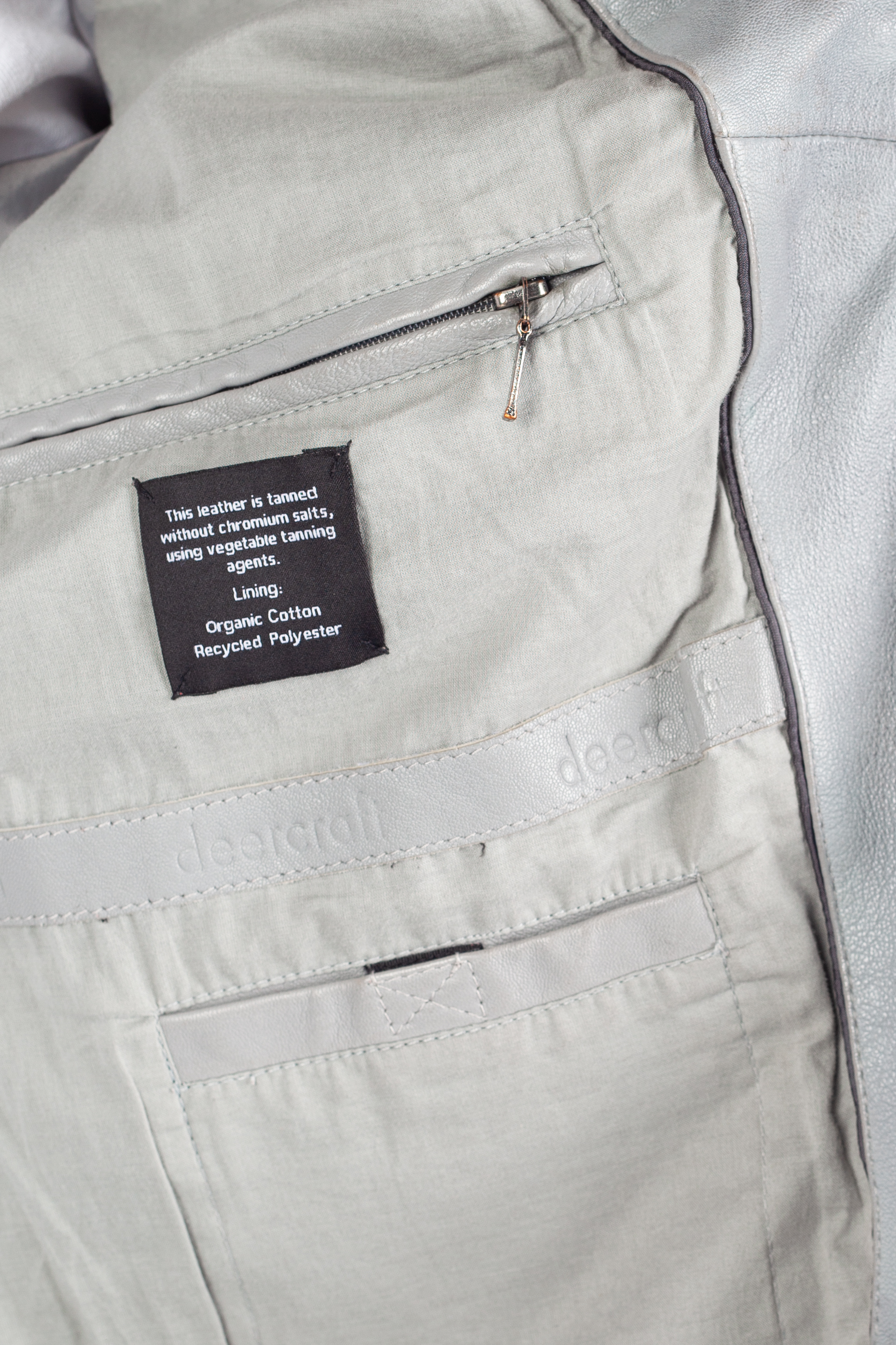 Ādas jaka DEERCRAFT 3701-0151-grey