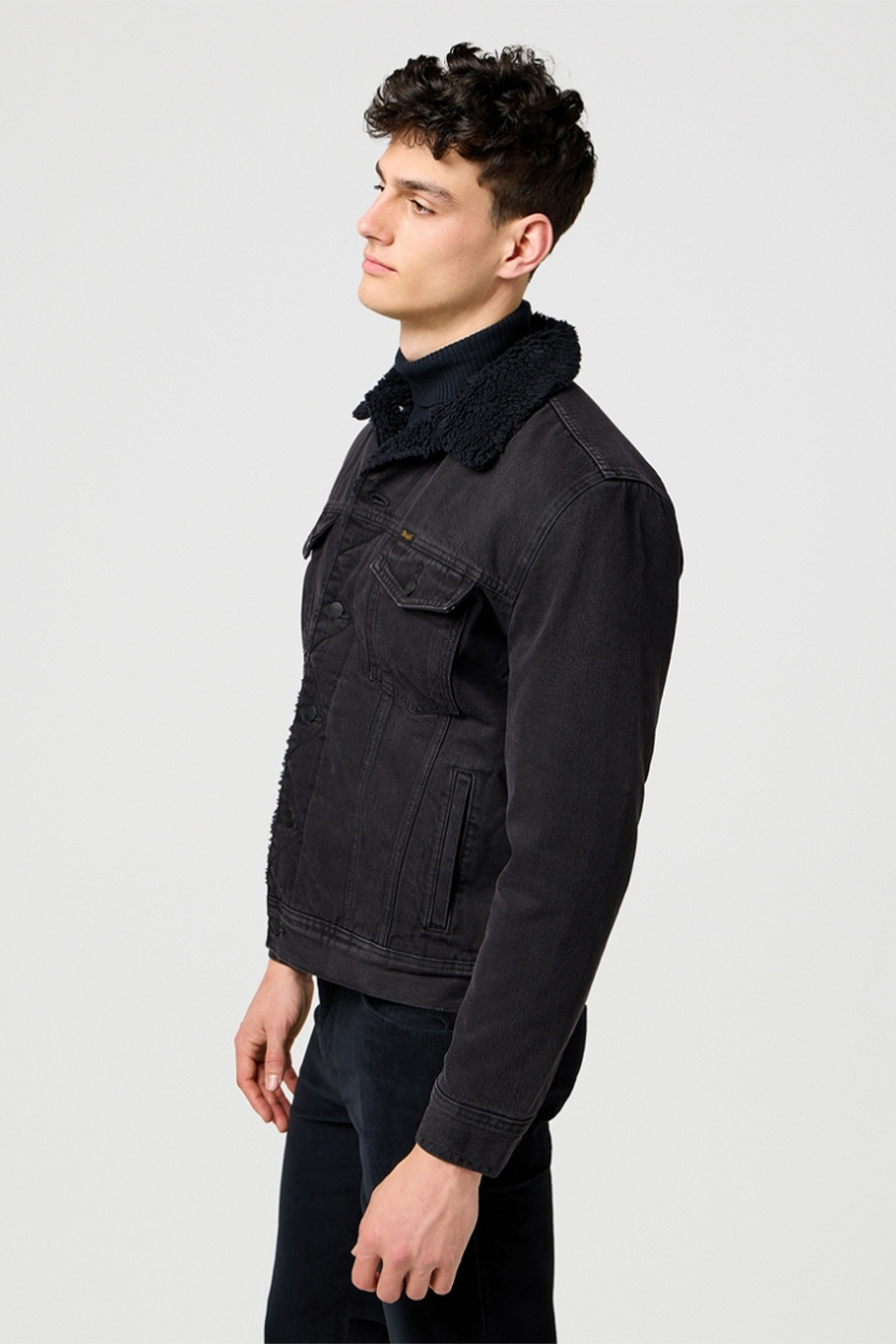 Džinsu jaka ar oderi WRANGLER 112371441