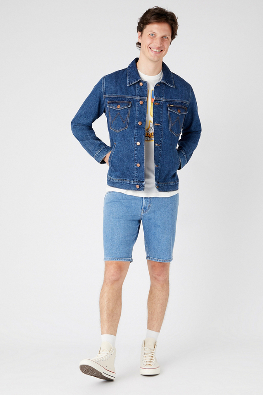 Džinsu jaka WRANGLER W443LH53N
