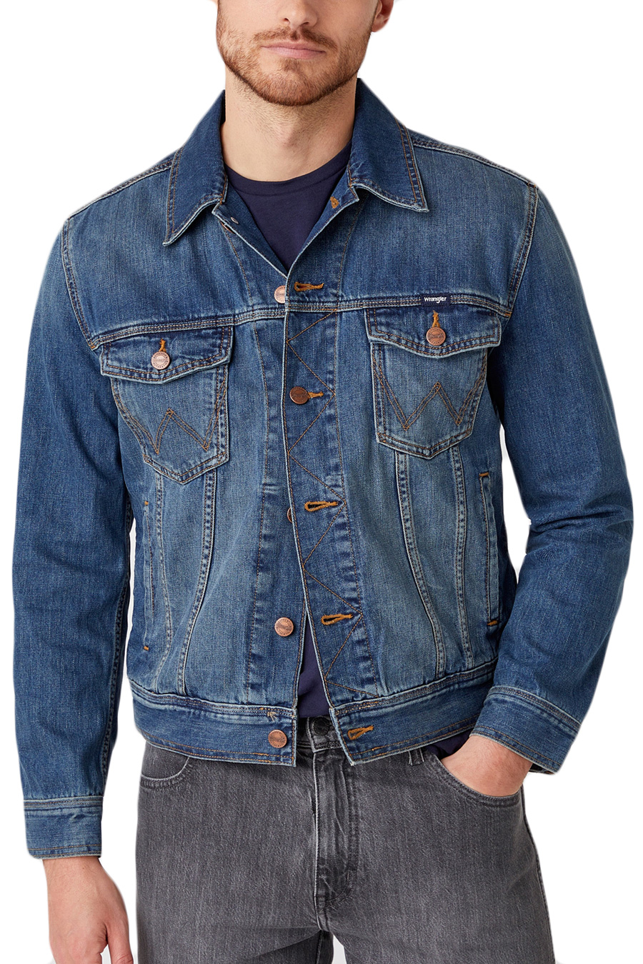 Džinsu jaka WRANGLER W4481514V