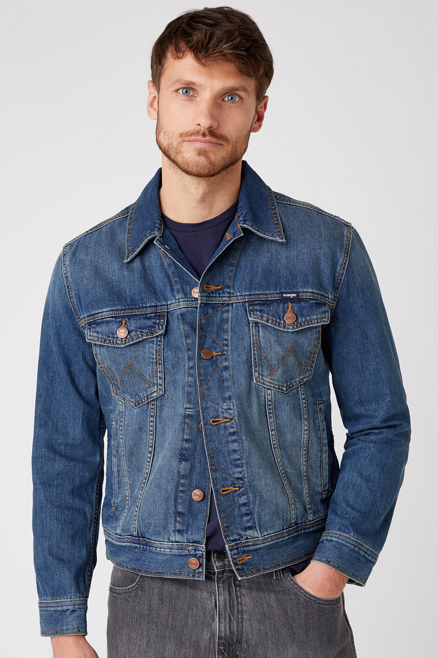 Džinsu jaka WRANGLER W4481514V