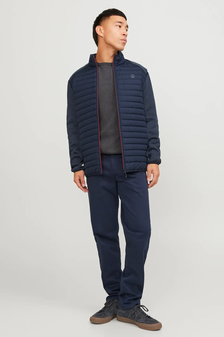 Jaka JACK & JONES 12248142-Navy-Bla-SET-IN