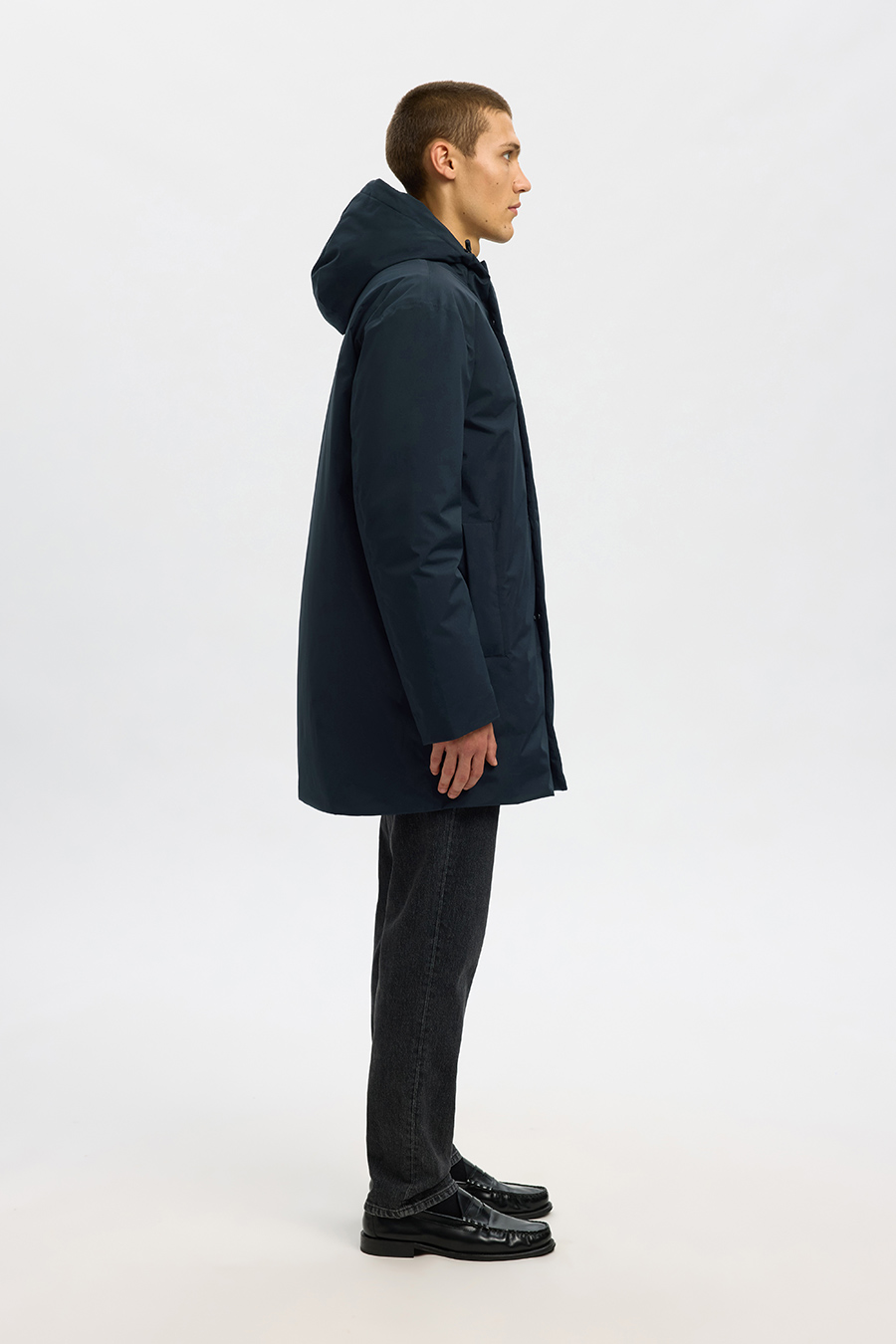 Ziemas jaka SELECTED 16097820-Black