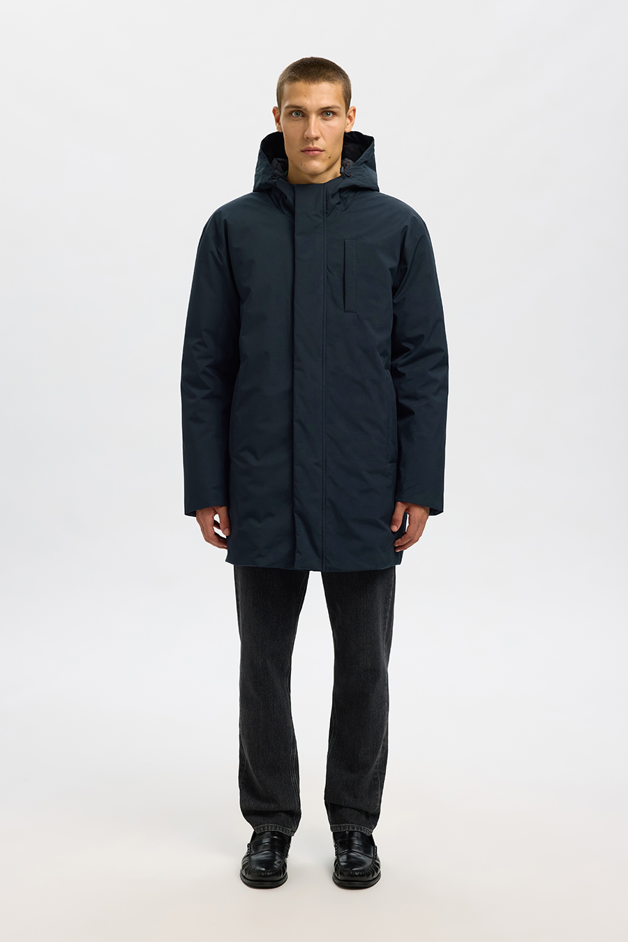 Ziemas jaka SELECTED 16097820-Black