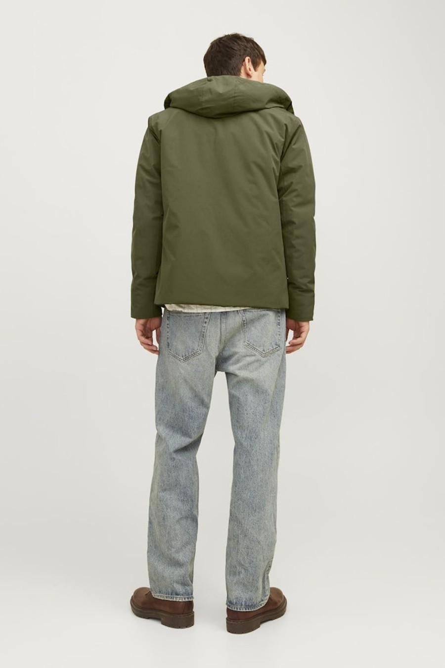 Ziemas jaka JACK & JONES 12258405-Grape-Leaf