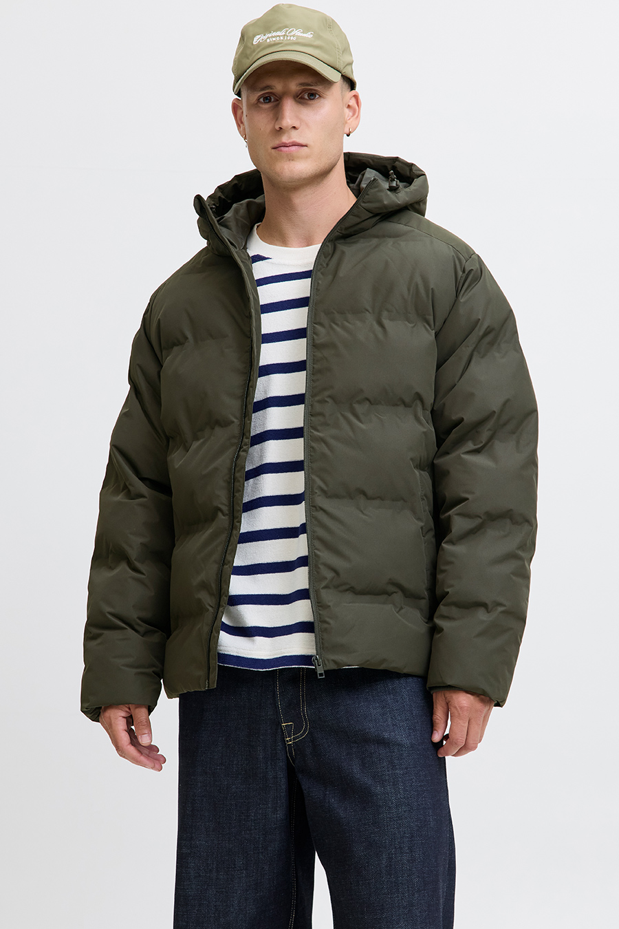 Ziemas jaka JACK & JONES 12278749-Rosin