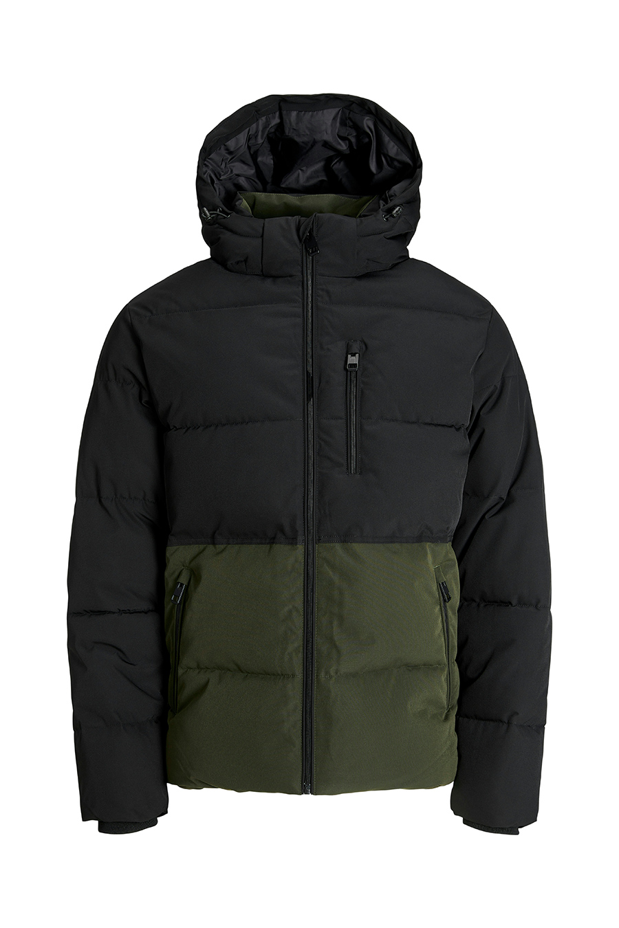 Ziemas jaka JACK & JONES 12278792-Rosin-BLACK-BL