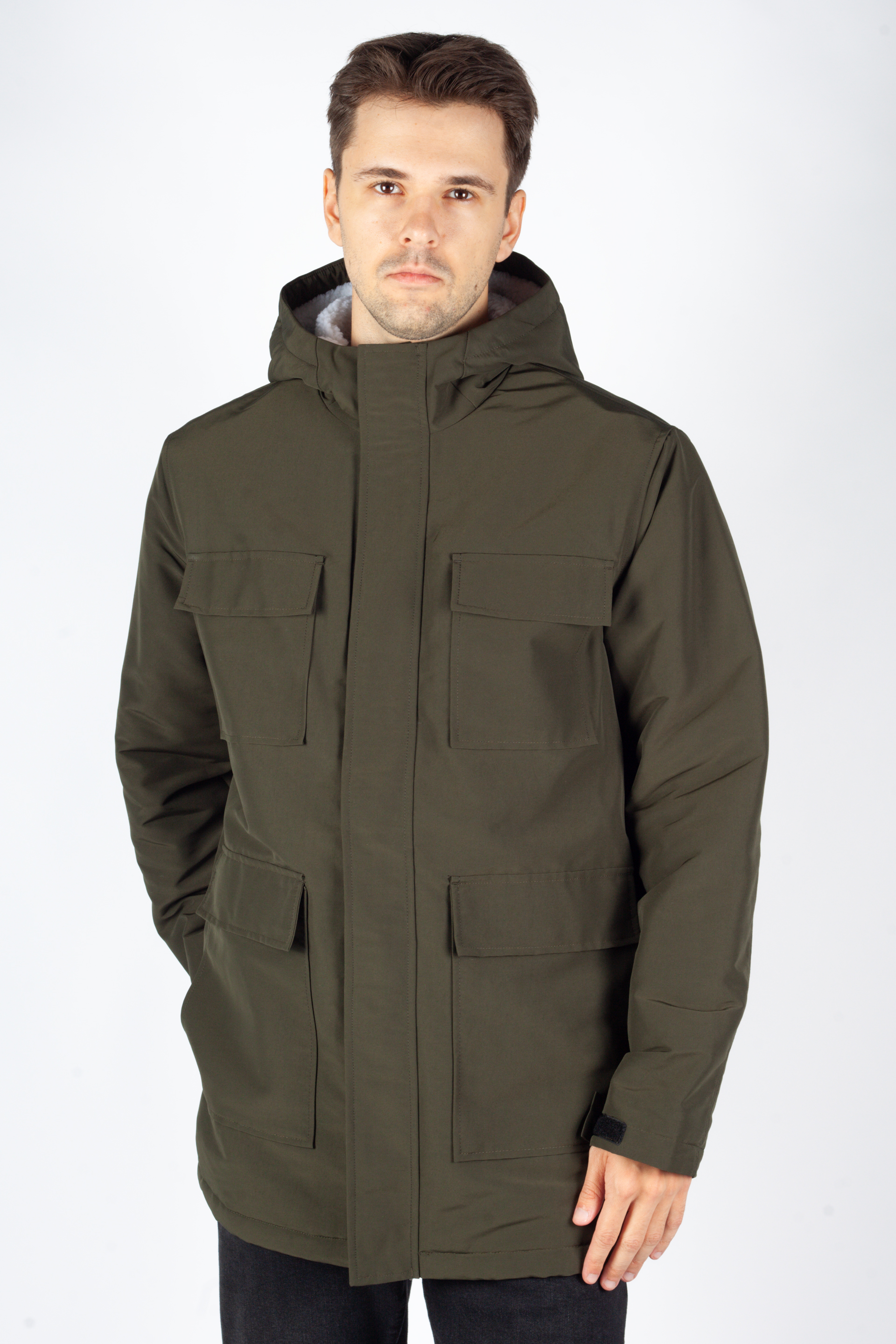 Ziemas jaka JACK & JONES 12279450-Rosin