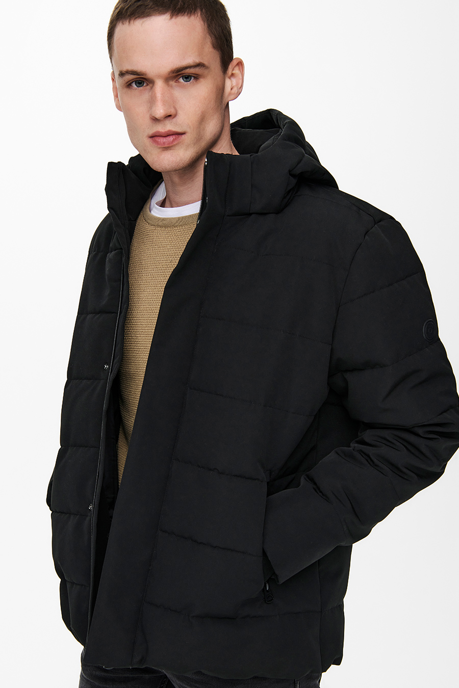 Ziemas jaka ONLY & SONS 22019598-Black