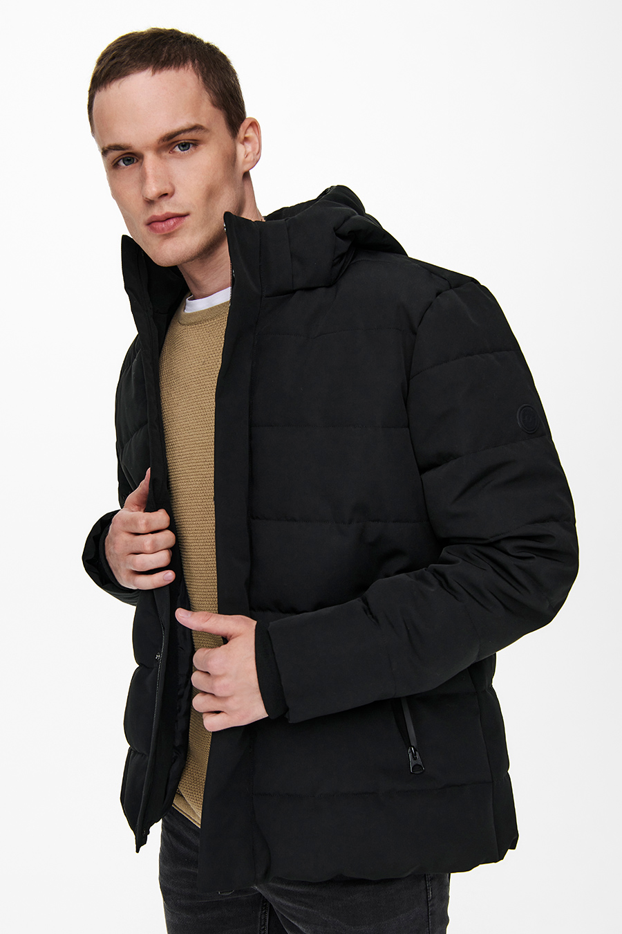 Ziemas jaka ONLY & SONS 22019598-Black