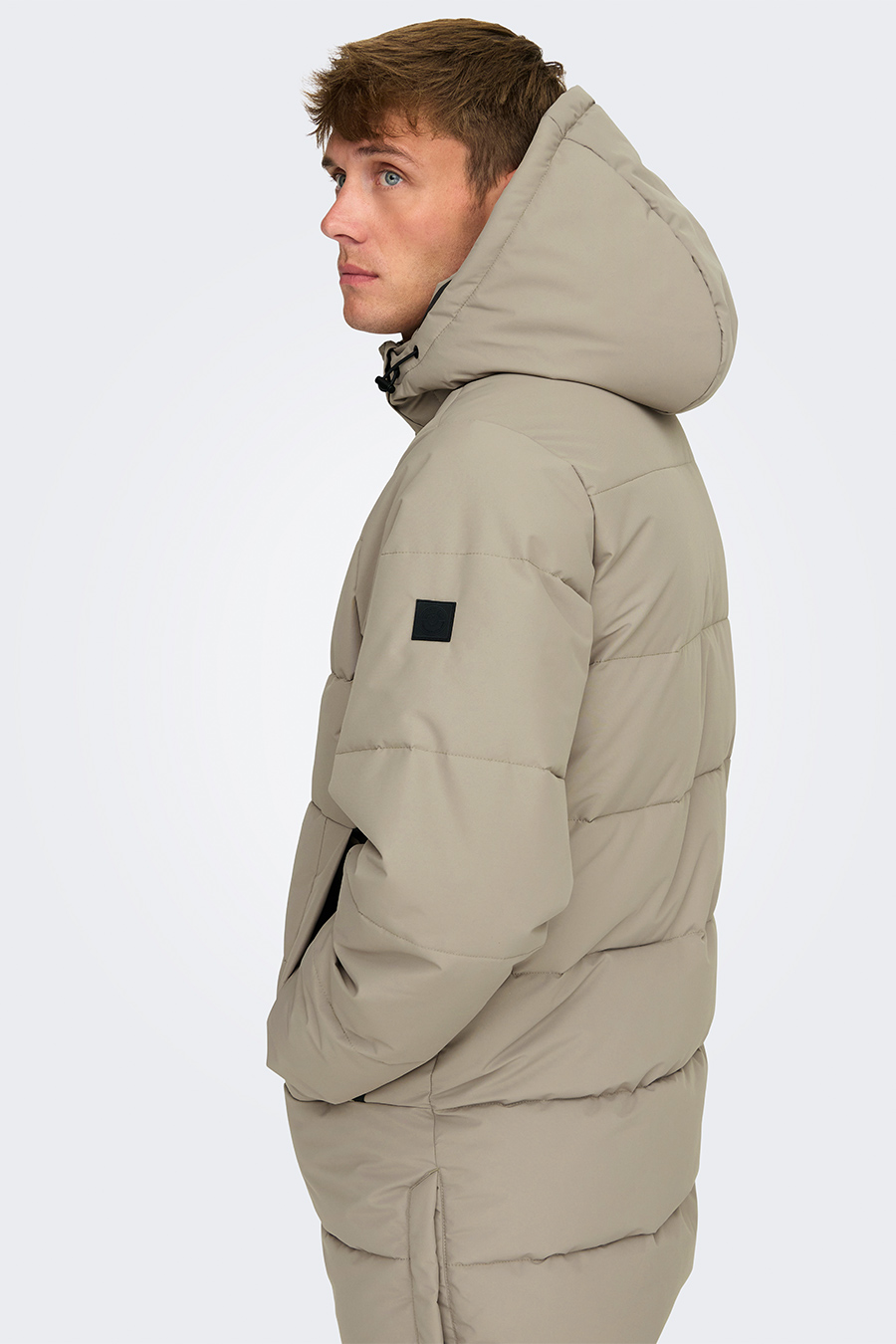 Ziemas jaka ONLY & SONS 22020156-Desert-Taupe
