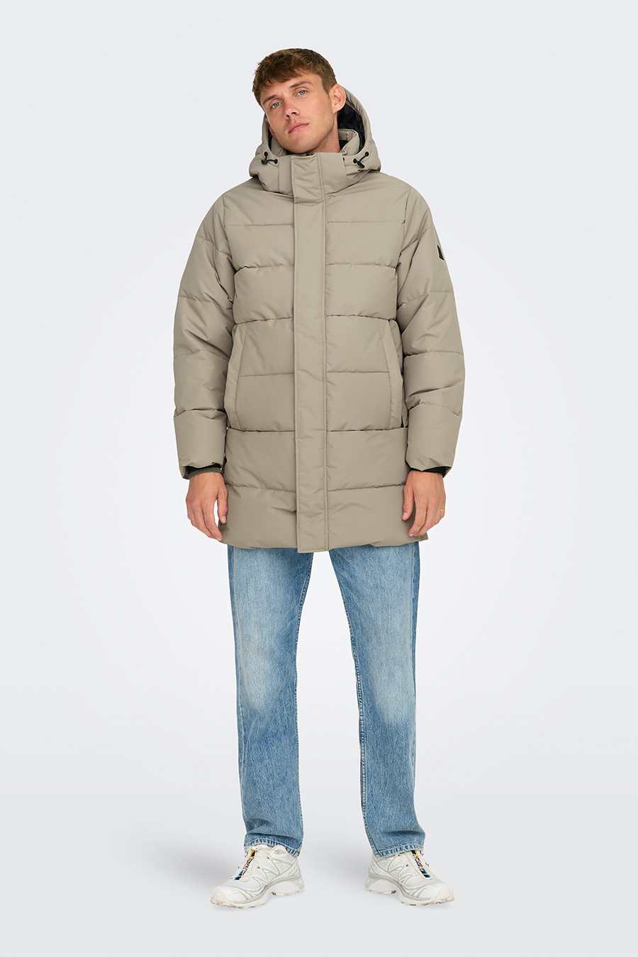 Ziemas jaka ONLY & SONS 22020156-Desert-Taupe