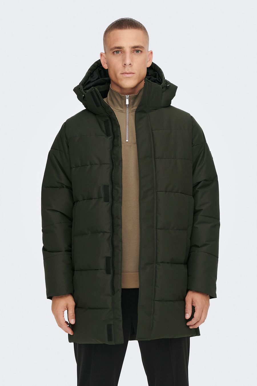 Ziemas jaka ONLY & SONS 22020156-Peat