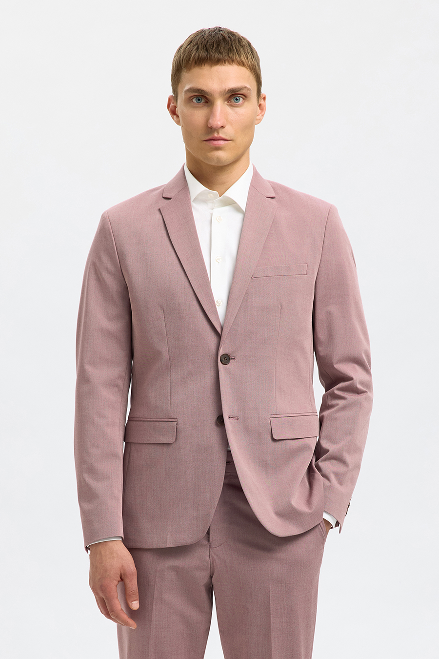 Žakete SELECTED 16097080-Light-Pink