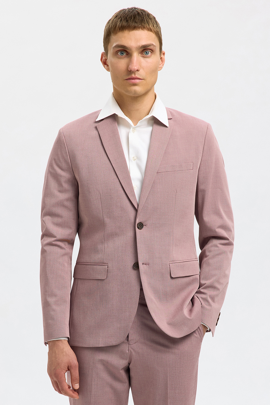 Žakete SELECTED 16097080-Light-Pink