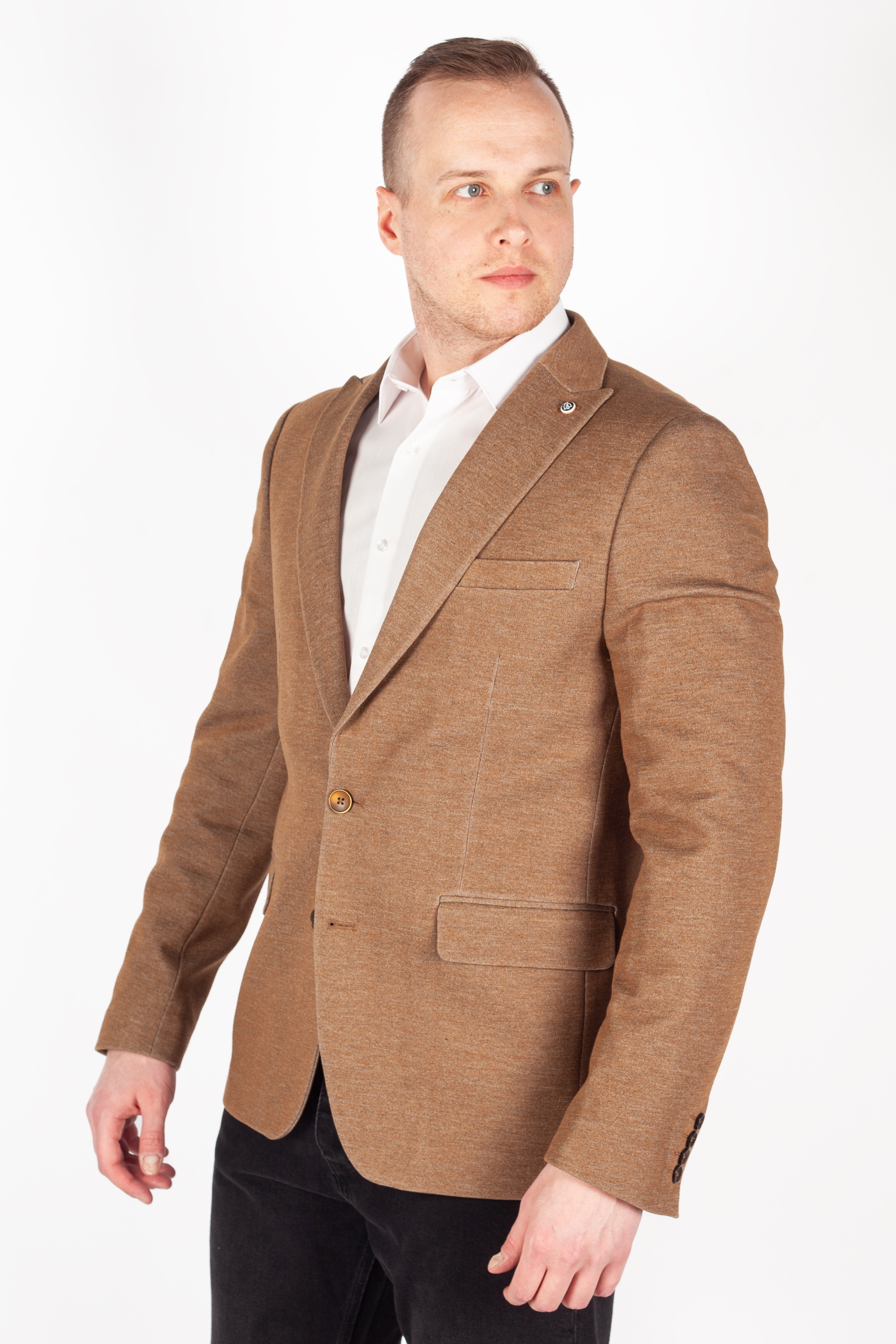 Žakete FRAPPOLI 3034-MULLER-SVR-CAMEL