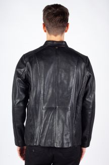 Ādas jaka MAURITIUS 1101-0697-black