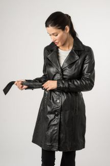 Ādas jaka MAURITIUS 1102-0017-black