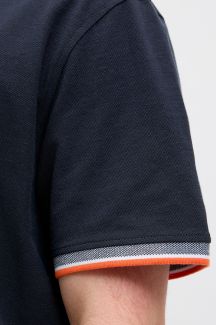 Polo krekls JACK & JONES 12143859-Black-Navy-NEO