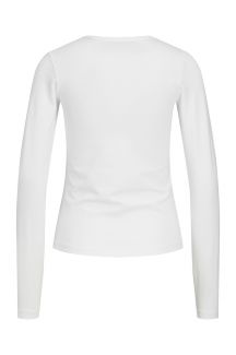 T-krekls ar garām rokām JJXX 12258414-Bright-White