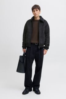 Ziemas jaka JACK & JONES 12282444-Black