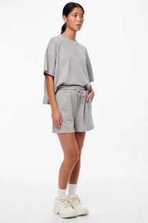 Auduma šorti PIECES 17118868-Light-Grey