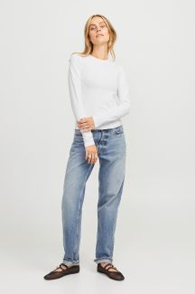 T-krekls ar garām rokām JJXX 12258414-Bright-White