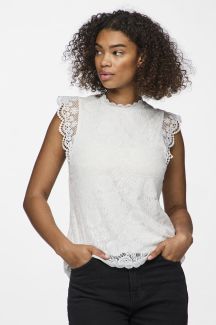 T-krekls PIECES 17120454-Cloud-Dancer