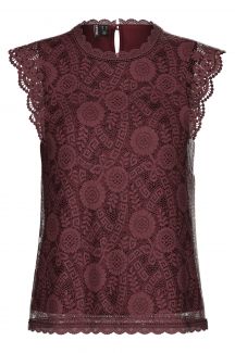 T-krekls PIECES 17120454-Tawny-Port