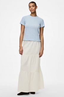 T-krekls PIECES 17152053-Cashmere-Blue