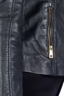 Ādas jaka MAURITIUS 1101-0730-black