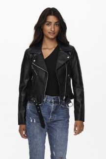 Ādas jaka ONLY 15232135-Black