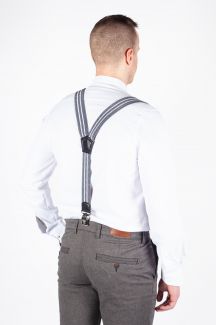 Bikšturis X JEANS DYK40-008-MIX-LTGR-WHITE