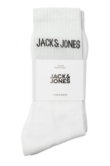 Zeķes JACK & JONES 12266536-White-White