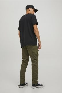 Kargo bikses JACK & JONES 12216664-Olive-Night