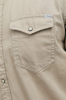 Džinsa krekls JACK & JONES 12138115-Crockery