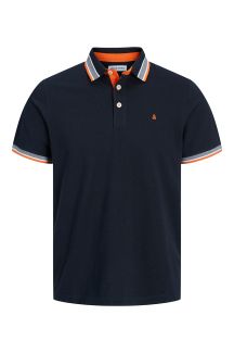 Polo krekls JACK & JONES 12143859-Black-Navy-NEO