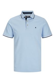 Polo krekls JACK & JONES 12143859-Chambray-Blue