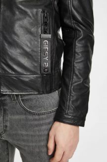 Ādas jaka GIPSY G2MAbe-SF-LABRIV-BLACK