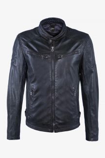 Ādas jaka GIPSY Marc-LAKEV-BIO-NAVY-BLAC